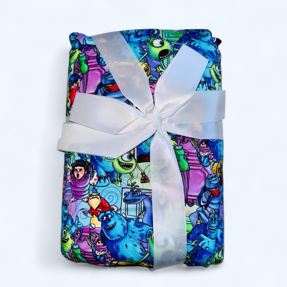 NIB Monster Inc Bamboo Blanket